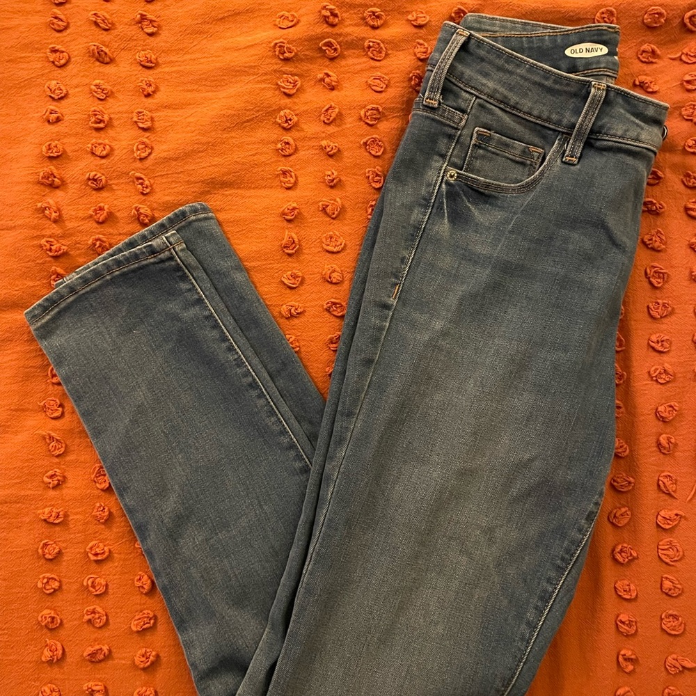Old Navy Power Slim high rise Straight Jeans